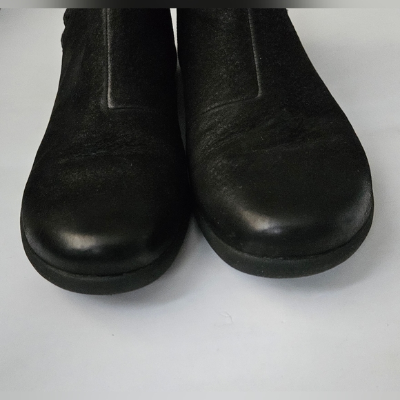 Abeo Erie Nuback Black Ankle Boots Size 10 - Picture 3 of 12
